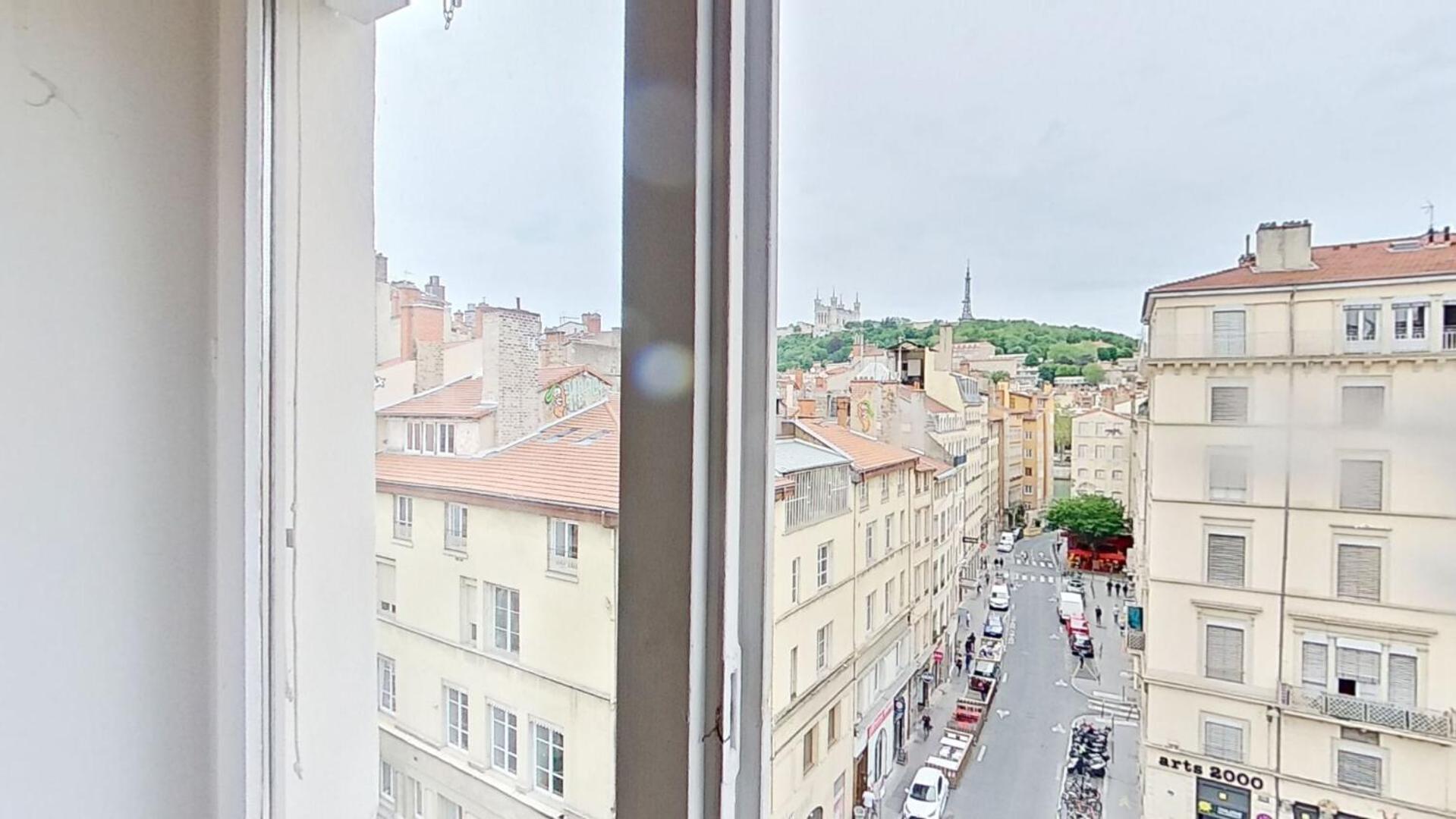 Appartement T3 Hyper Centre De Lyon, Super Vue Fourviere Exterior foto